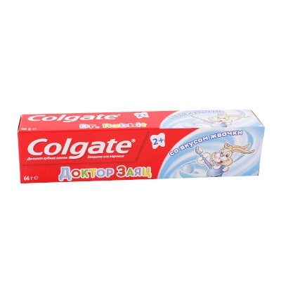 изображение Паста зубн.  д/дет. Colgate Доктор Заяц 50мл 2+ жвачка от интернет-аптеки ФАРМЭКОНОМ