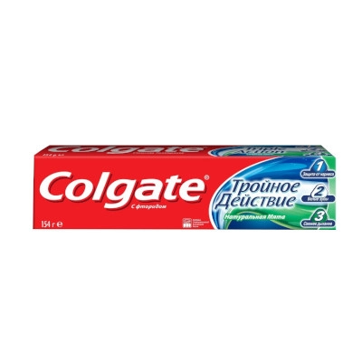 изображение Паста зубн. Colgate 50мл Тройное действие от интернет-аптеки ФАРМЭКОНОМ