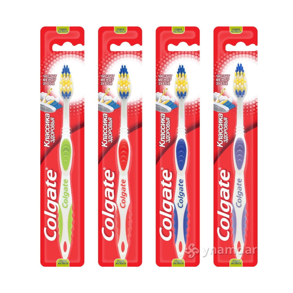 изображение Щетка зубн. Colgate Classic средн.ж-сти от интернет-аптеки ФАРМЭКОНОМ