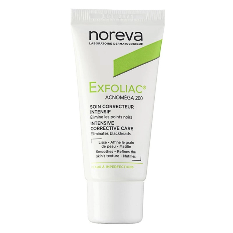 изображение noreva Exfoliac ACNOMEGA 200 крем для лица 30мл от интернет-аптеки ФАРМЭКОНОМ