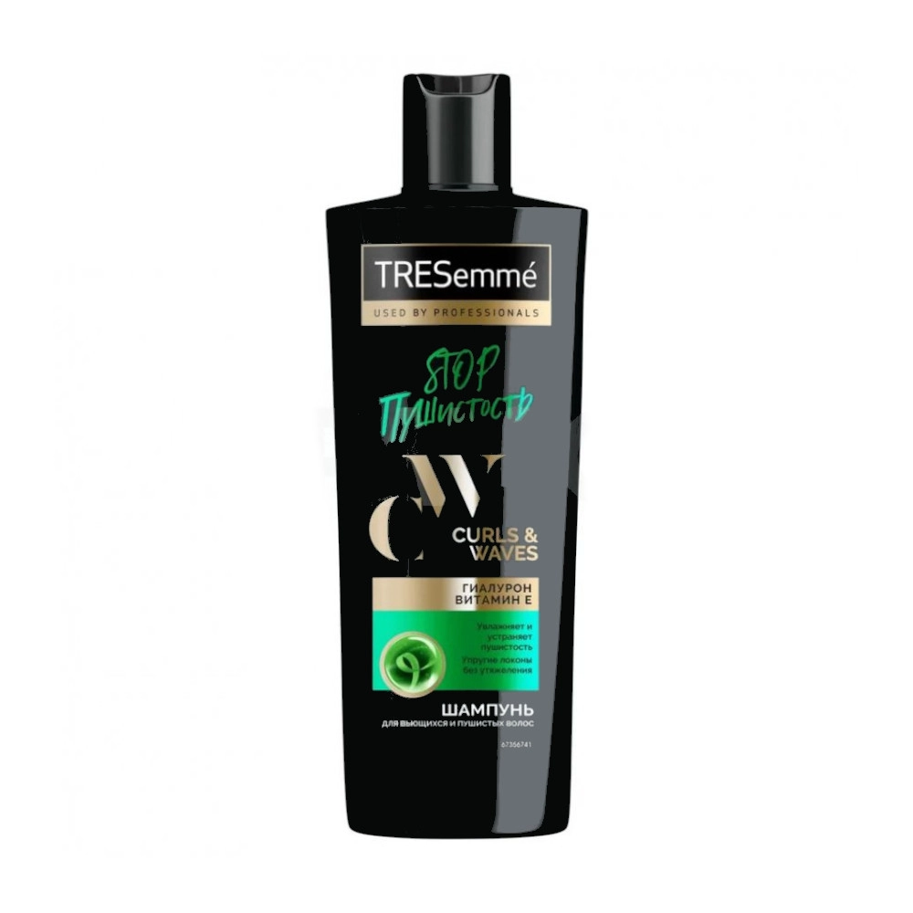 изображение Шампунь Tresemme Curls and Waves для кудрявых и пушистых волос 360мл от интернет-аптеки ФАРМЭКОНОМ