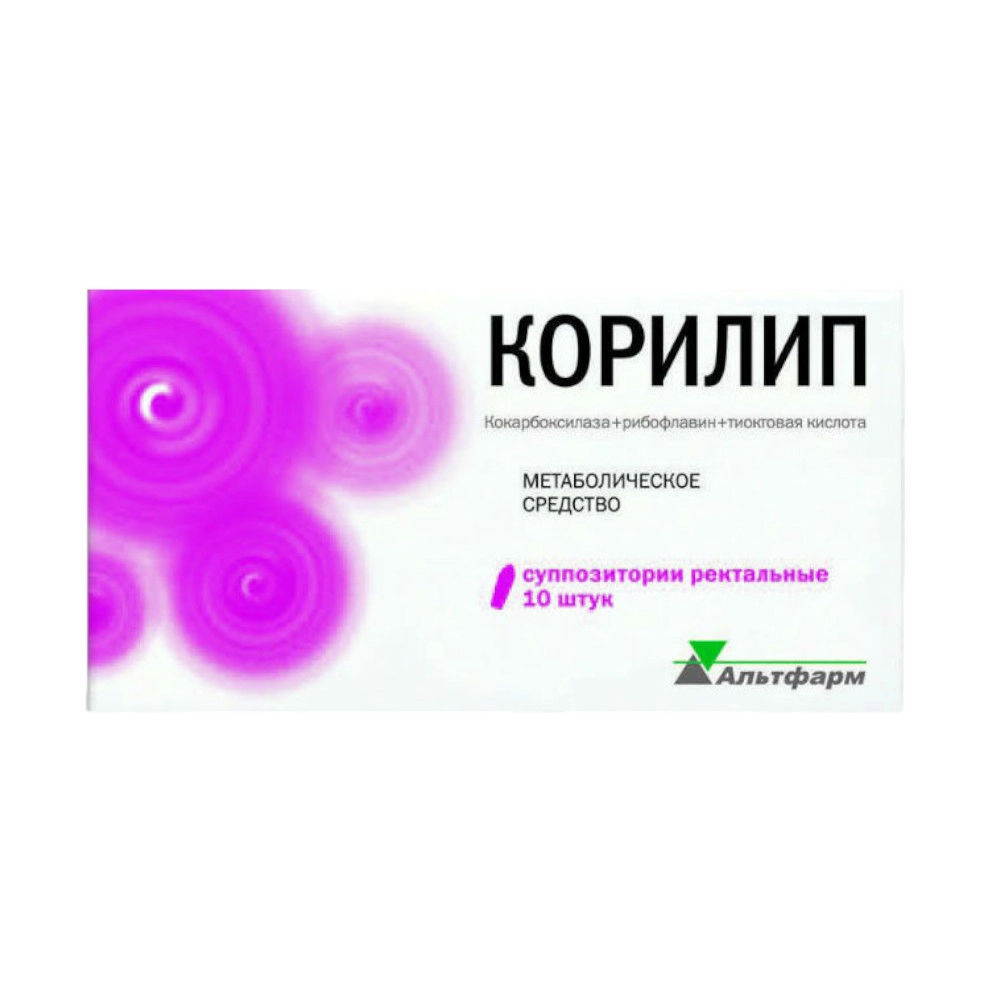 изображение Корилип супп. 25мг+2мг+12мг N10 рект от интернет-аптеки ФАРМЭКОНОМ