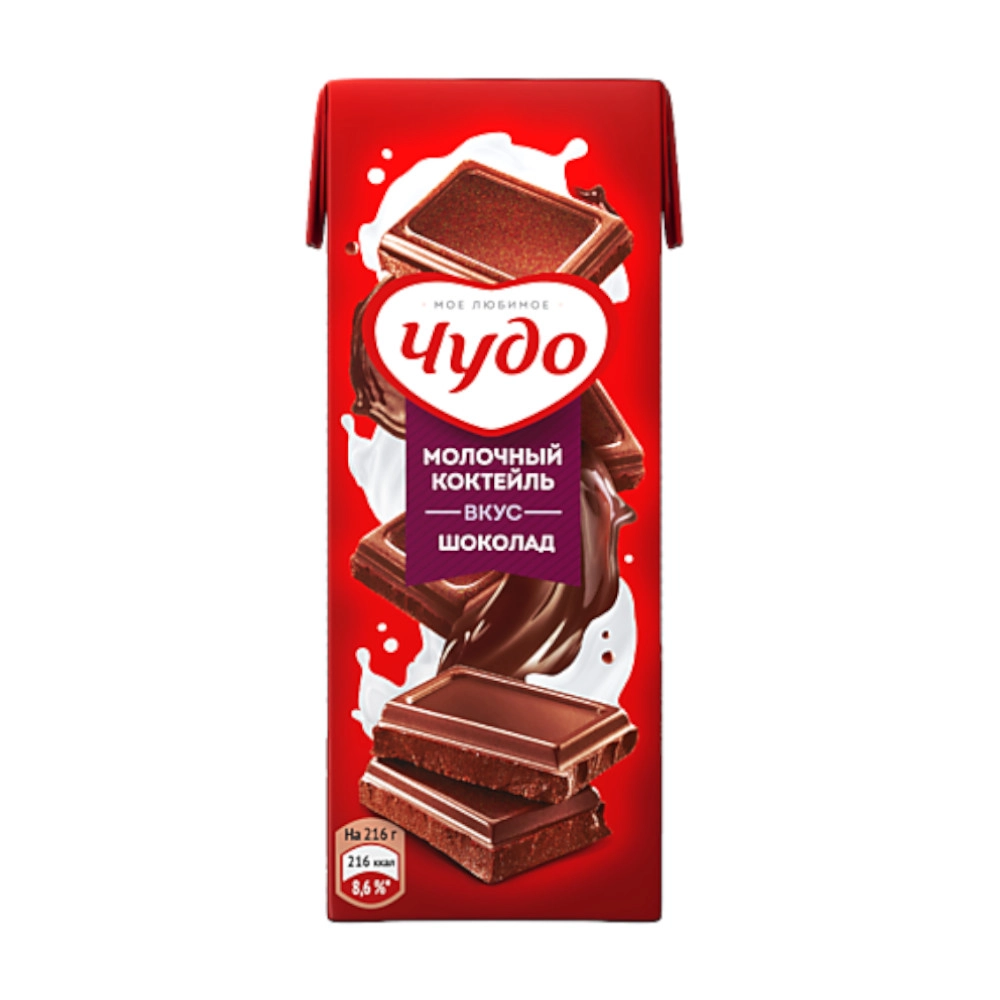 изображение Коктейль молочный Чудо 200мл шоколад от интернет-аптеки ФАРМЭКОНОМ