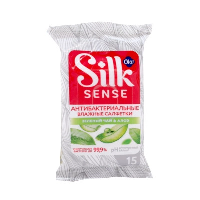 изображение Салфетки влажн. Ola! Silk sense N15 а/бакт. от интернет-аптеки ФАРМЭКОНОМ