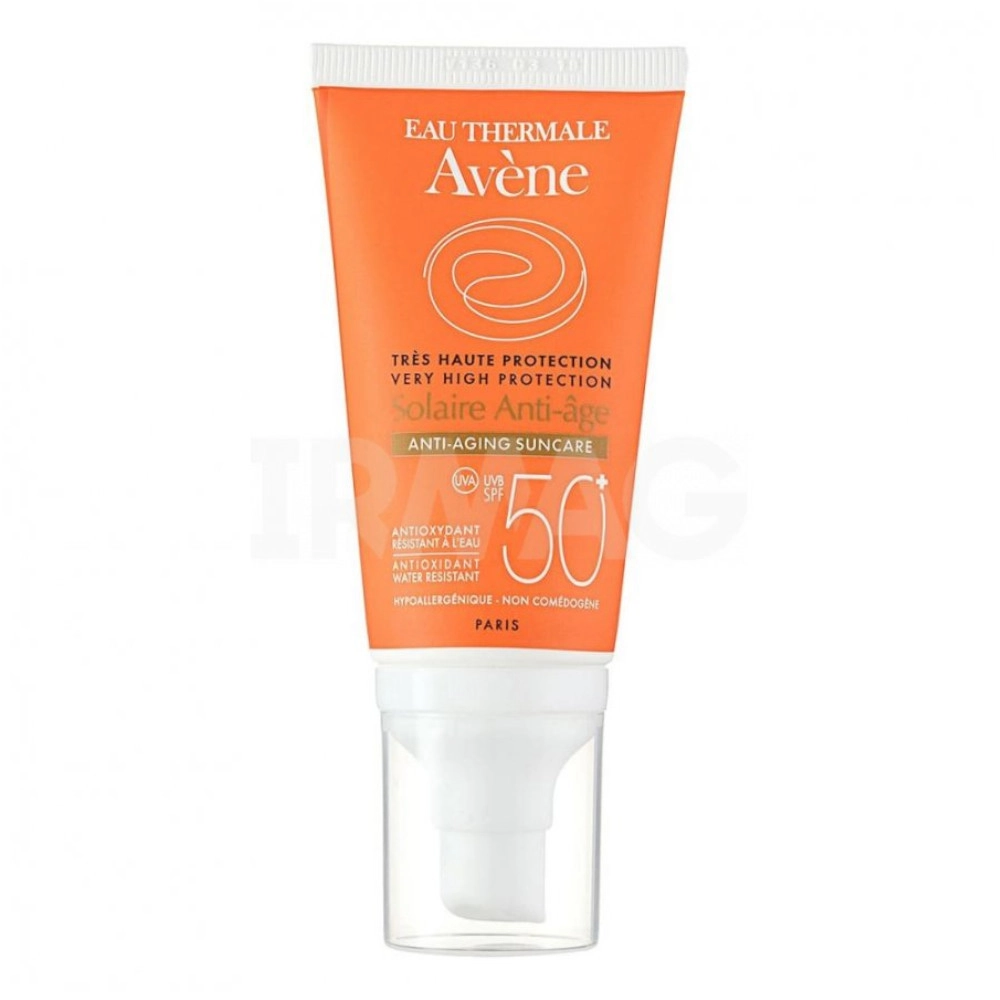 изображение Avene крем солнцезащитный SPF50+ 50мл от интернет-аптеки ФАРМЭКОНОМ