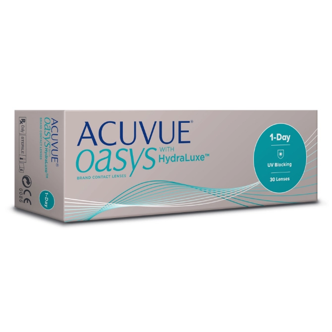 Контактные линзы ACUVUE 1DAY OASYS with HydraLuxe (30шт) купить в аптеке ФАРМЭКОНОМ
