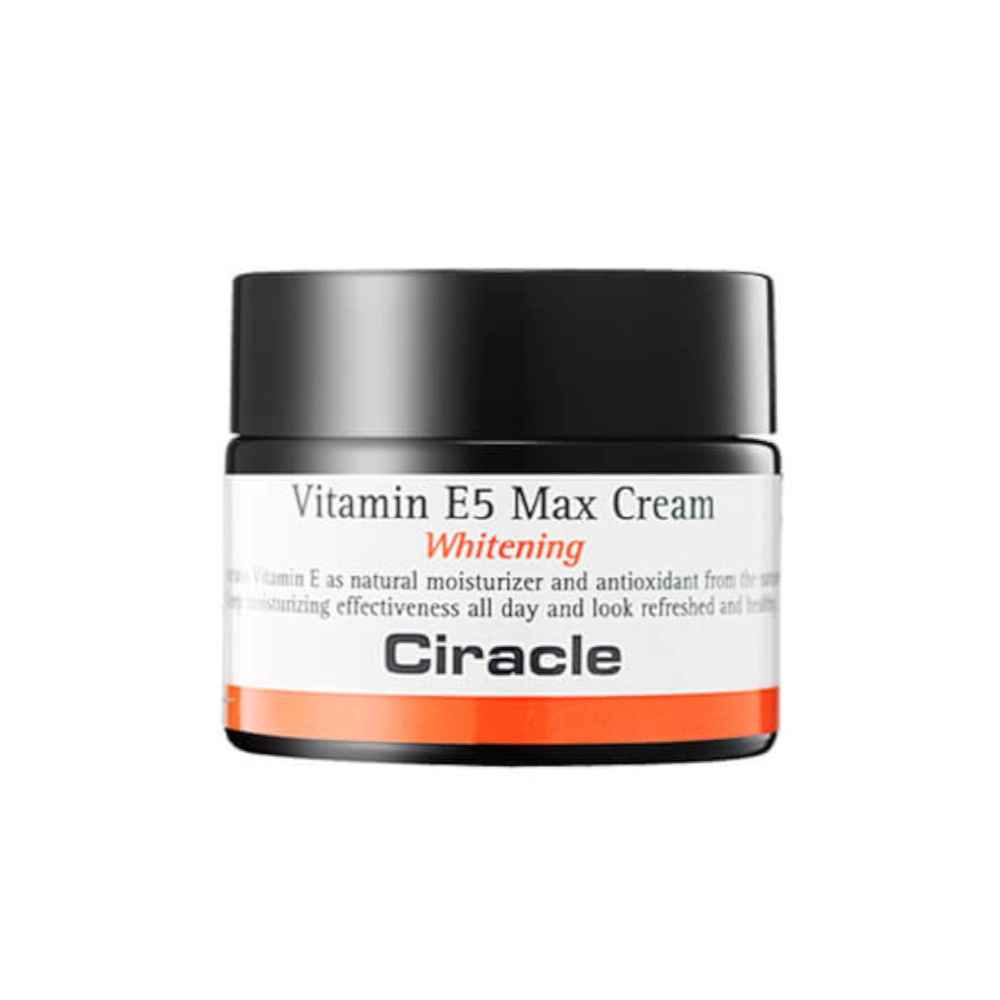 изображение Крем для лица Ciracle Vitamin E E5 Max с витамином E Осветляющий 50мл от интернет-аптеки ФАРМЭКОНОМ