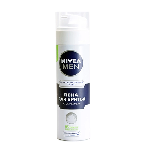 изображение Пена для бритья Nivea For Men для чувствительной кожи 200мл от интернет-аптеки ФАРМЭКОНОМ