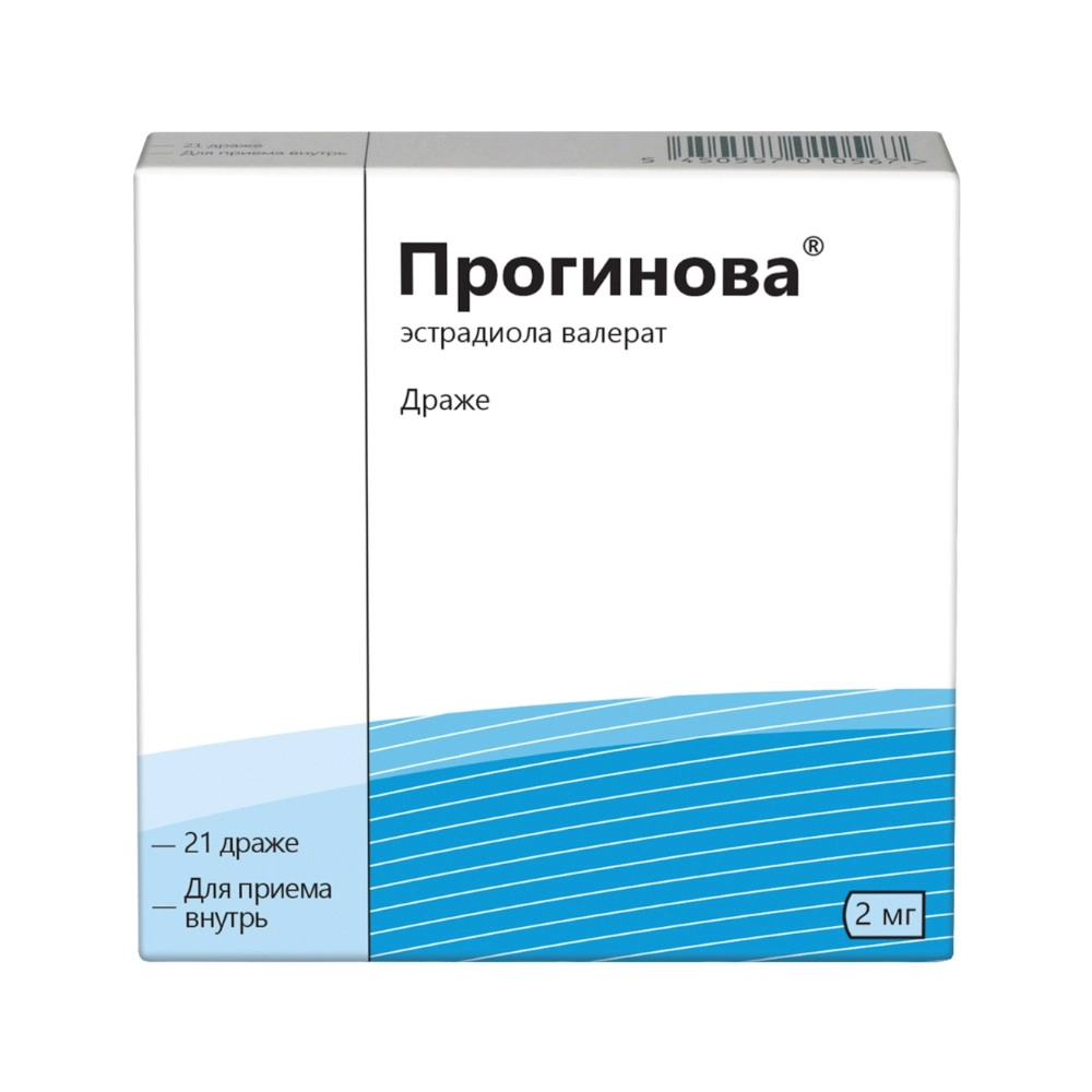 изображение Прогинова драже 2мг N21 вн от интернет-аптеки ФАРМЭКОНОМ