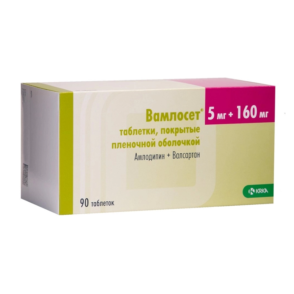 изображение Вамлосет таб.п.п/о 5мг+160мг N90 вн от интернет-аптеки ФАРМЭКОНОМ