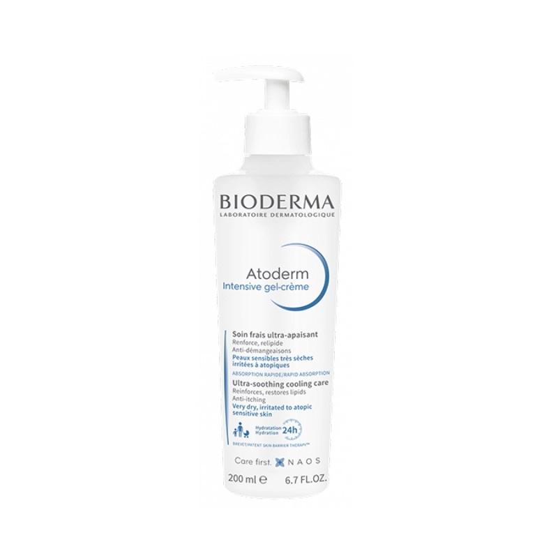 изображение BIODERMA Atoderm гель-крем для лица и тела интенсивный 200мл от интернет-аптеки ФАРМЭКОНОМ