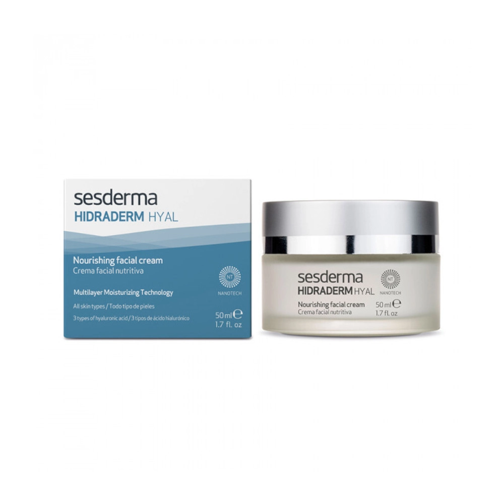 изображение Крем Sesderma Hidraderm Nourishing Facial питательный для лица 50мл от интернет-аптеки ФАРМЭКОНОМ