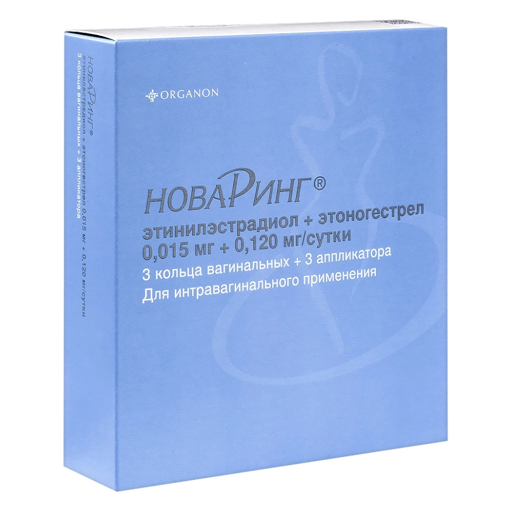 изображение НоваРинг контрац. кольцо N3 ваг +аппликат.N3 от интернет-аптеки ФАРМЭКОНОМ