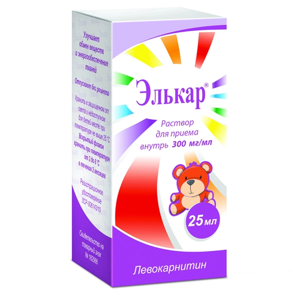 изображение Элькар р-р 30%-25мл фл вн от интернет-аптеки ФАРМЭКОНОМ