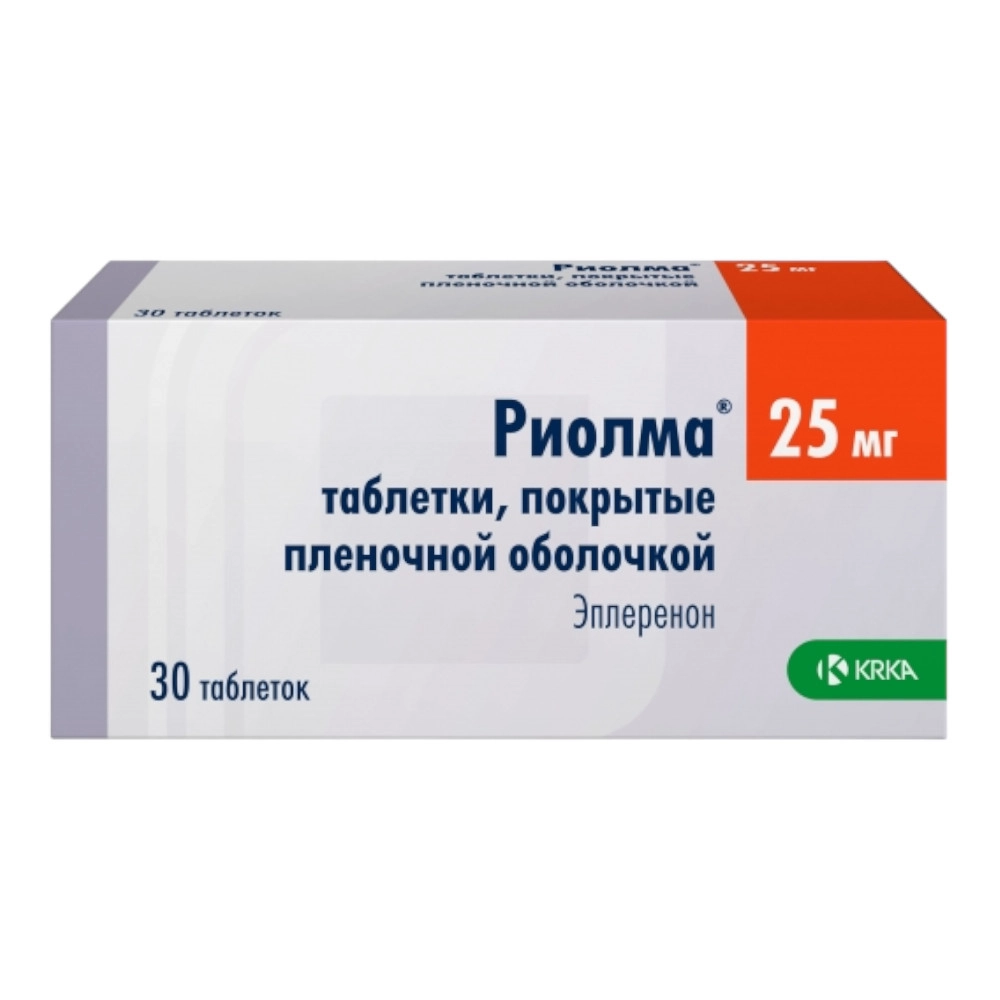 изображение Риолма таб.п.п/о 25мг N30 вн от интернет-аптеки ФАРМЭКОНОМ