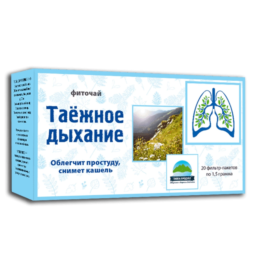 изображение Фиточай "ТП" Таежное дыхание 1.5г N20 ф/п вн от интернет-аптеки ФАРМЭКОНОМ