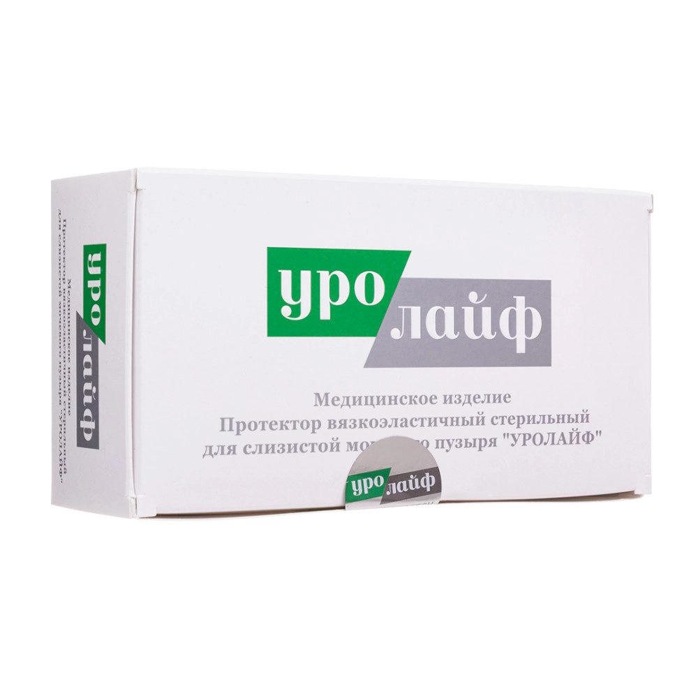 изображение Уролайф протектор 50мл + шприц и катетер для мочевого пузыря вязкоэластичный стерильный от интернет-аптеки ФАРМЭКОНОМ