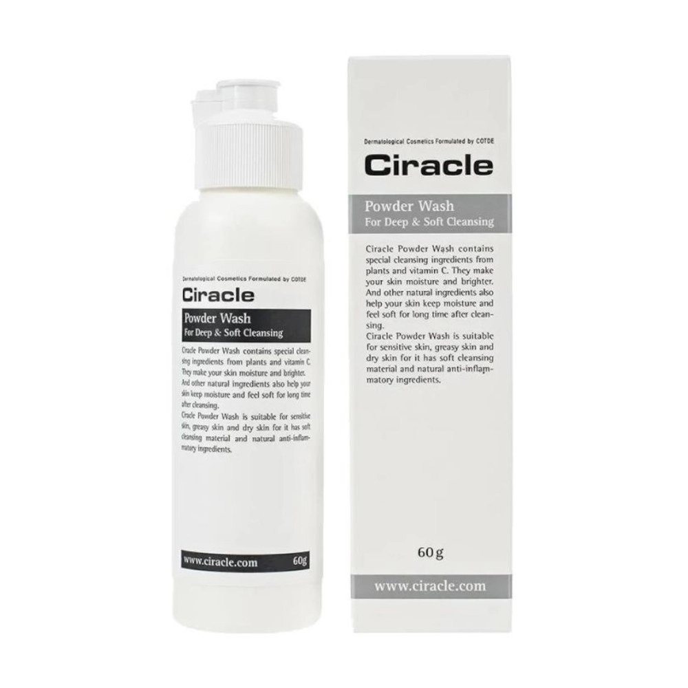 изображение Энзимная пудра Ciracle Powder Wash For Deep & Soft Cleansing для умывания 60г от интернет-аптеки ФАРМЭКОНОМ