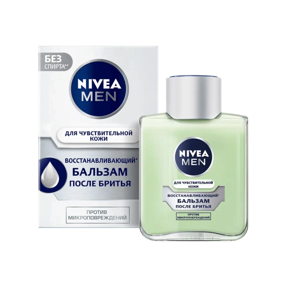 изображение Бальзам после бритья Nivea Men Восстанавливающий 100мл от интернет-аптеки ФАРМЭКОНОМ