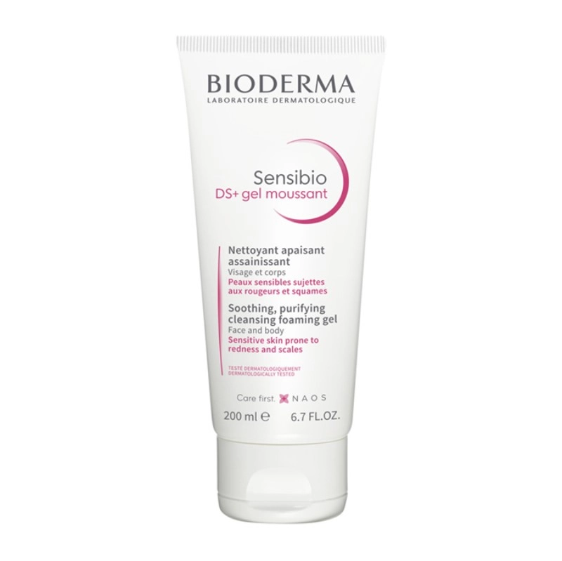 изображение BIODERMA Sensibio DS+ гель для лица и тела очищающий 200мл от интернет-аптеки ФАРМЭКОНОМ