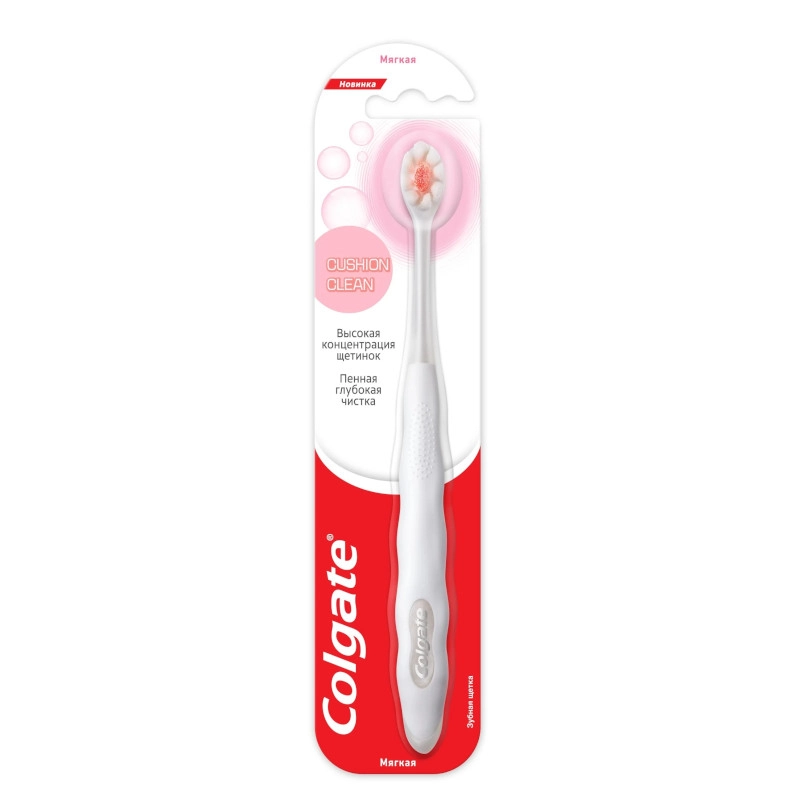 изображение Щетка зубн. Colgate Cushion Clean мягк. от интернет-аптеки ФАРМЭКОНОМ