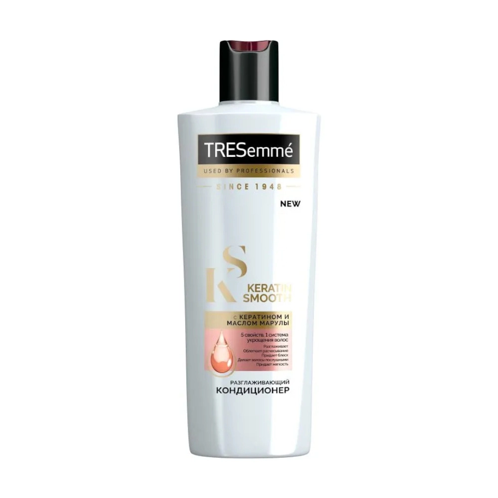 изображение Кондиционер для волос Tresemme Keratin Smooth Разглаживающий 400мл от интернет-аптеки ФАРМЭКОНОМ