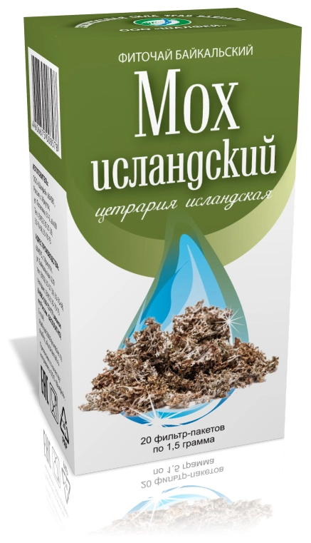 изображение Фиточай Байкальский Мох исландский 1,5г N20 ф/п от интернет-аптеки ФАРМЭКОНОМ