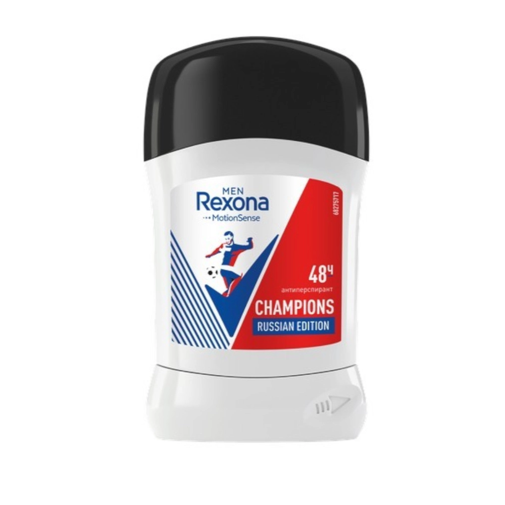 изображение Дезодорант-антиперспирант стик Rexona Men Champions 50мл от интернет-аптеки ФАРМЭКОНОМ