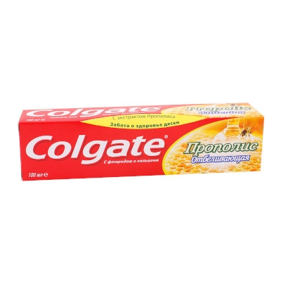 изображение Паста зубн. Colgate 100мл Прополис отбелив. от интернет-аптеки ФАРМЭКОНОМ