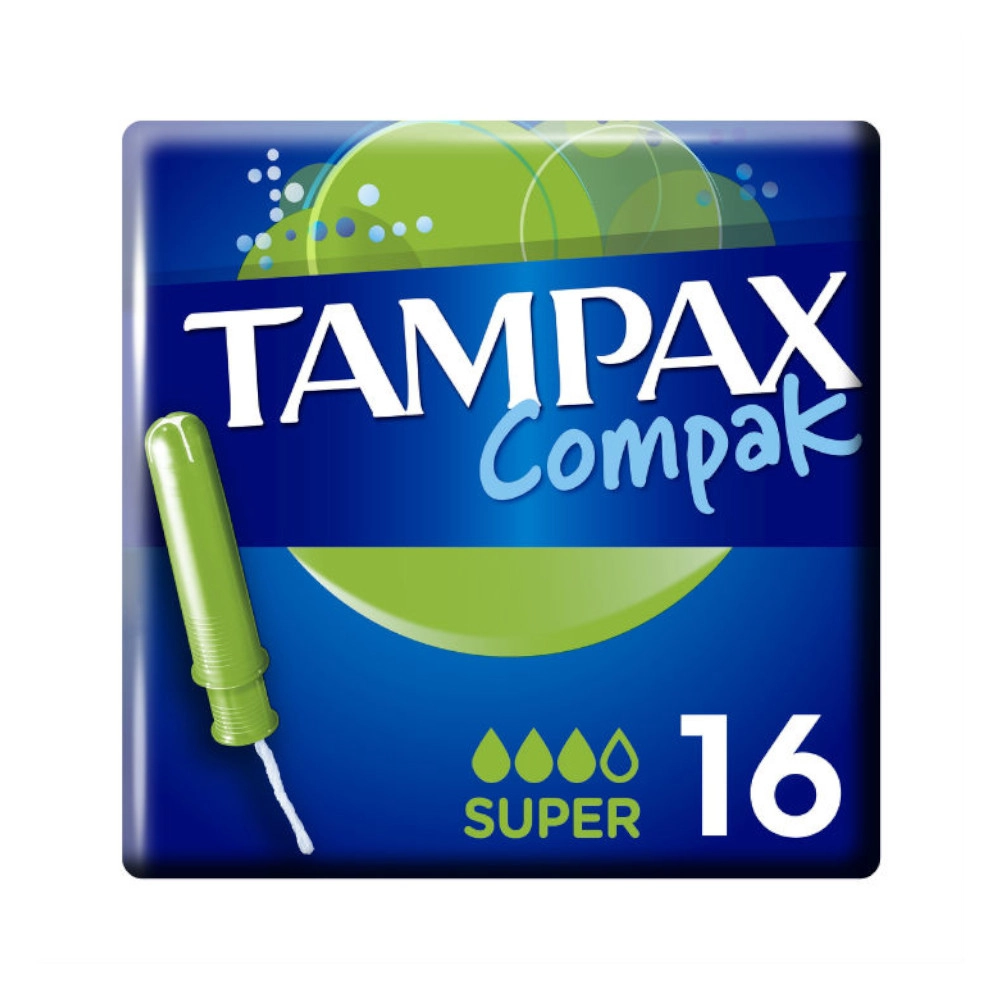 изображение Тампоны TAMPAX Compak N16 super с апплик. от интернет-аптеки ФАРМЭКОНОМ