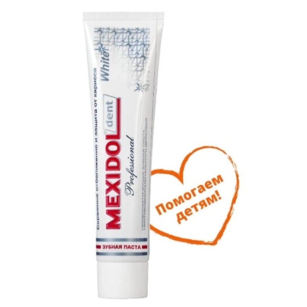 изображение Паста зубн. Mexidol dent White professional 65г от интернет-аптеки ФАРМЭКОНОМ