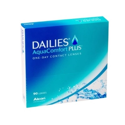 Контактные линзы Alcon DAILIES AquaComfort PLUS (90шт) купить в аптеке ФАРМЭКОНОМ
