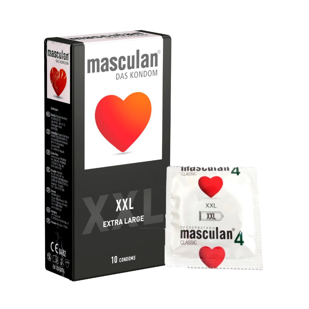 изображение Презервативы Masculan XXL 10шт от интернет-аптеки ФАРМЭКОНОМ