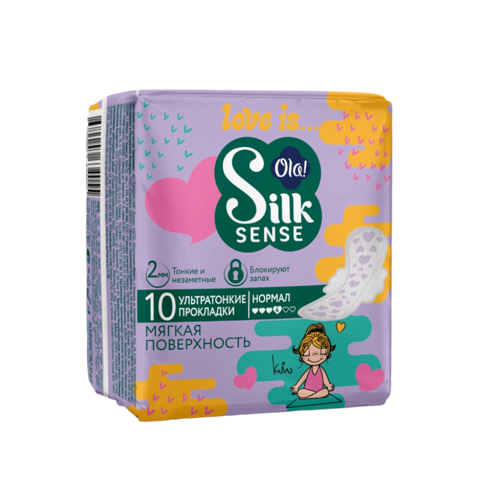 изображение Прокладки критич. Ola! SILK SENSE Teens ULTRA NORMAL №10 ультратонк. мягк. пов-ть от интернет-аптеки ФАРМЭКОНОМ