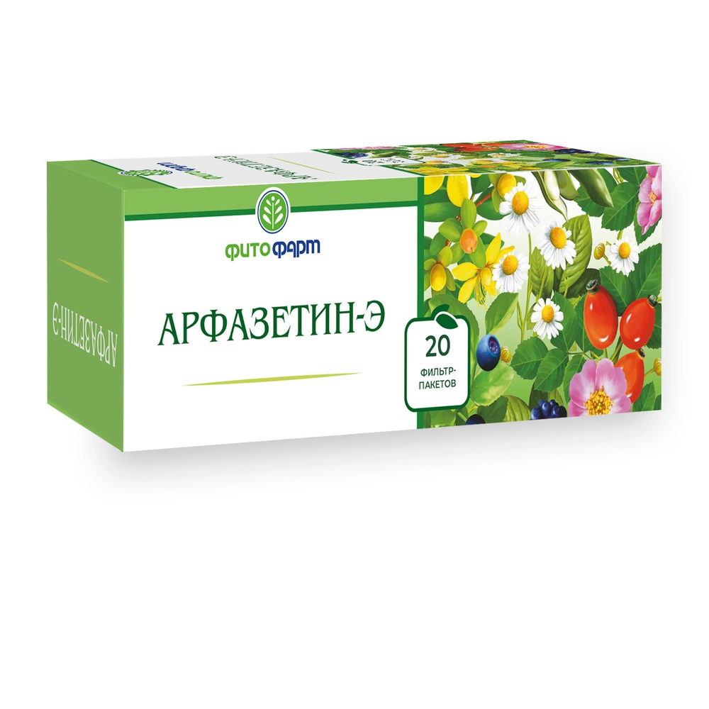 изображение Арфазетин Э сбор 2.5г N20 ф/п вн от интернет-аптеки ФАРМЭКОНОМ