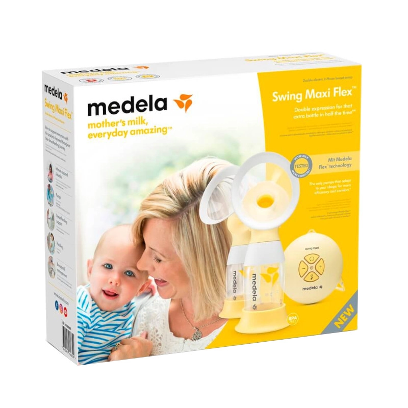 изображение Молокоотсос Medela Swing Maxi Flex электронный от интернет-аптеки ФАРМЭКОНОМ