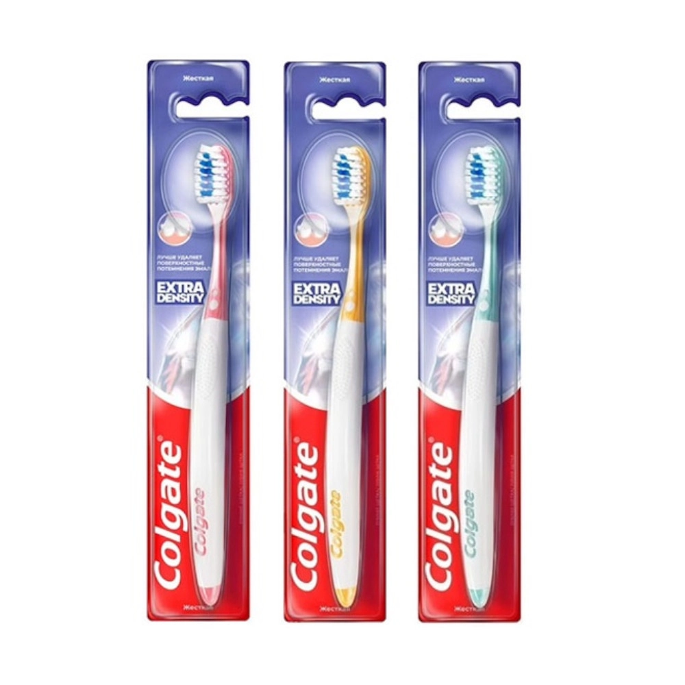 изображение Щетка зубн. Colgate Extra Density жест. от интернет-аптеки ФАРМЭКОНОМ