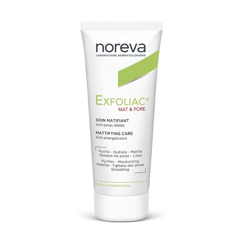 изображение noreva Exfoliac крем для лица матирующий и поросуживающий 30мл от интернет-аптеки ФАРМЭКОНОМ