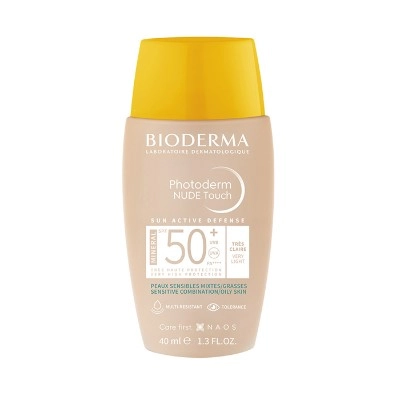 изображение BIODERMA Photoderm флюид тональный SPF50+ 40мл очень светлый тон от интернет-аптеки ФАРМЭКОНОМ