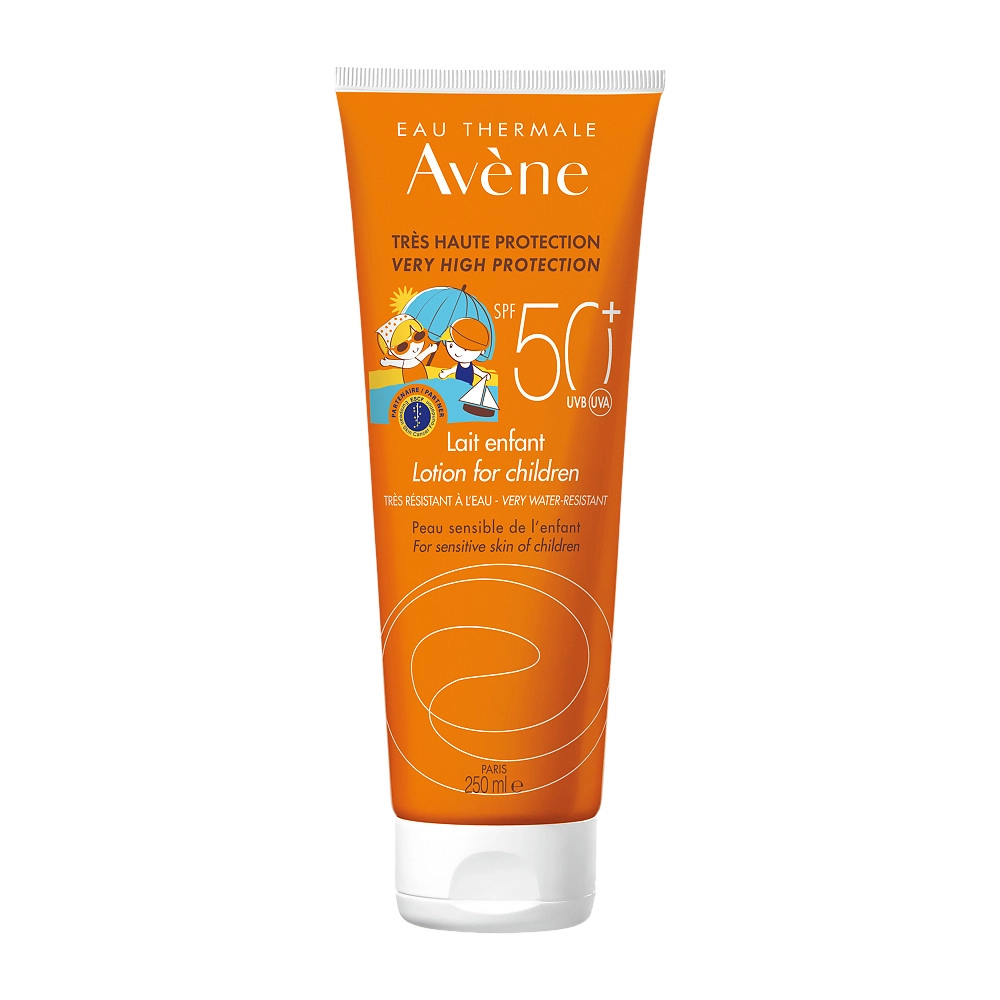 изображение Avene молочко солнцезащитное для детей SPF50+ 250мл от интернет-аптеки ФАРМЭКОНОМ