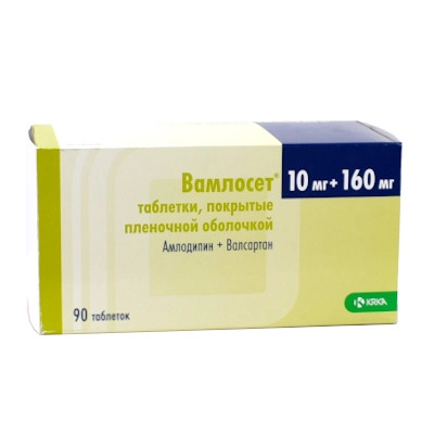 изображение Вамлосет таб.п.п/о 10мг+160мг N90 вн от интернет-аптеки ФАРМЭКОНОМ