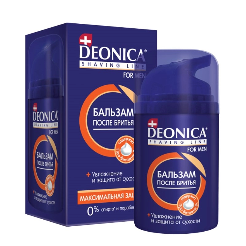 изображение DEONICA For men Максимальная защита бальзам после бритья 200мл от интернет-аптеки ФАРМЭКОНОМ