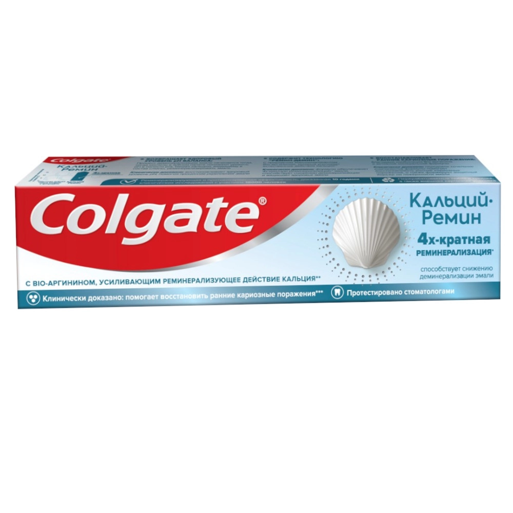 изображение Паста зубн. Colgate 100мл Кальций-Ремин от интернет-аптеки ФАРМЭКОНОМ