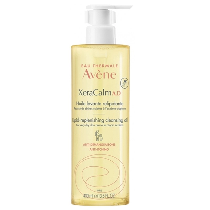 изображение Avene XeraCalm A.D масло для тела очищающее липидовосполняющее 400мл от интернет-аптеки ФАРМЭКОНОМ