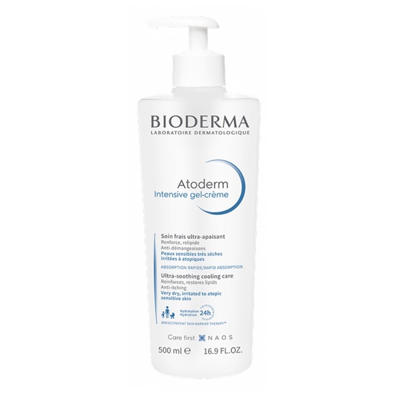 изображение BIODERMA Atoderm гель-крем для лица и тела интенсивный 500мл от интернет-аптеки ФАРМЭКОНОМ