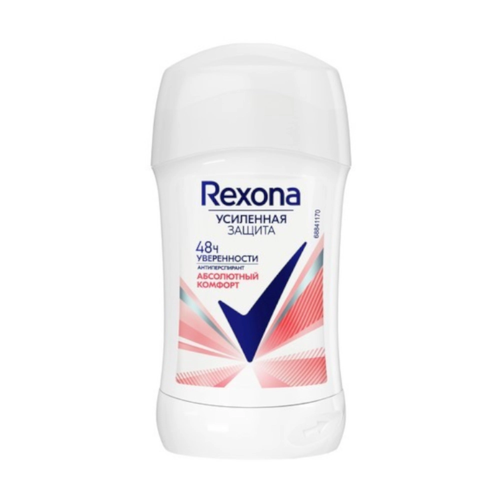 изображение Дезодорант-антиперспирант стик Rexona Абсолютный комфорт 40мл от интернет-аптеки ФАРМЭКОНОМ