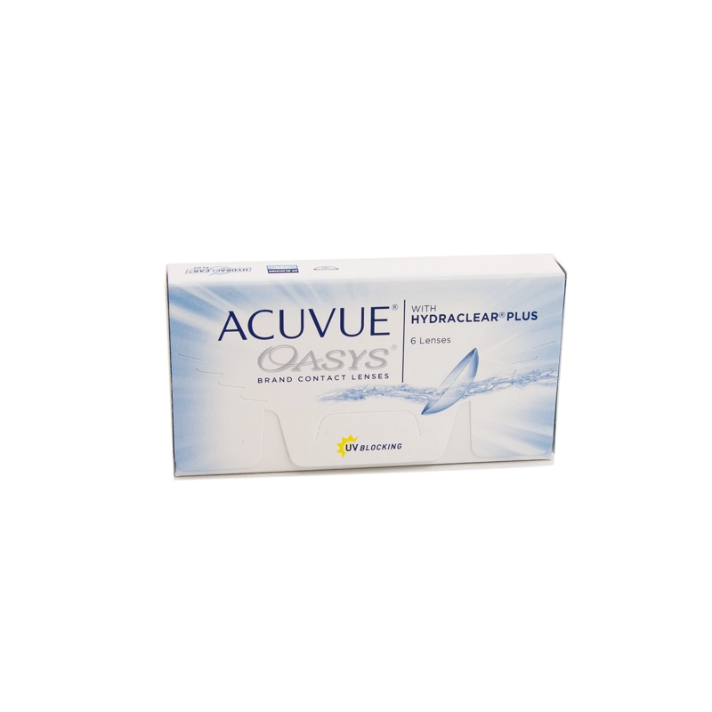 Контактные линзы ACUVUE Oasys WITH HYDRACLEAR PLUS (6шт) купить в аптеке ФАРМЭКОНОМ
