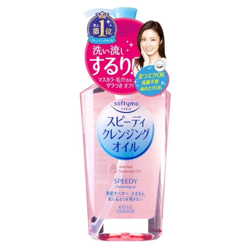 изображение KOSE Softymo Speedy Cleansing Oil Масло для снятия макияжа 240мл от интернет-аптеки ФАРМЭКОНОМ