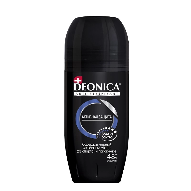 изображение DEONICA For men Активная защита антиперспирант ролик 48часов 50мл от интернет-аптеки ФАРМЭКОНОМ