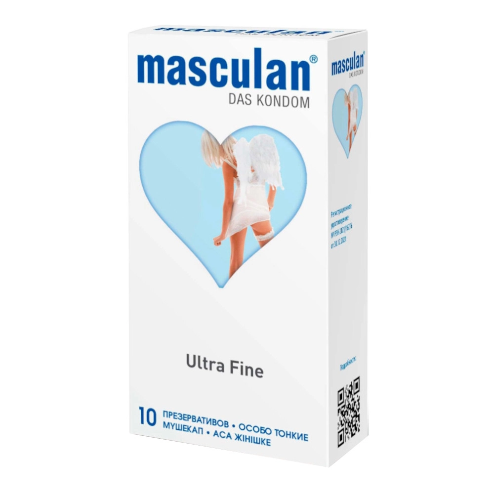 изображение Презервативы MASCULAN Ultra Fine N10 от интернет-аптеки ФАРМЭКОНОМ